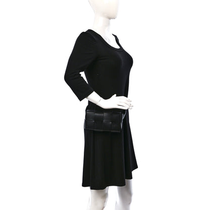 Bottega Veneta Nappa Maxi Intreccio The Belt Cassette Bag Black 2 of 7