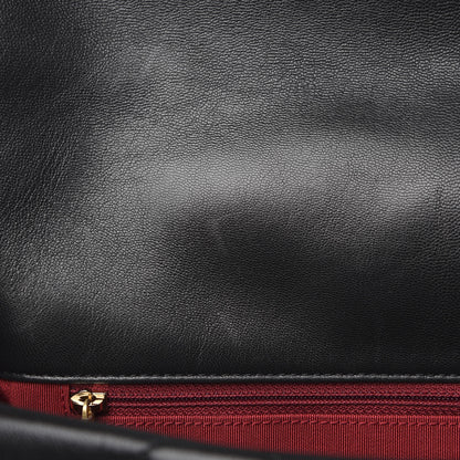 Chanel Goatskin Quilted Maxi 19 Flap Black 10 of 10