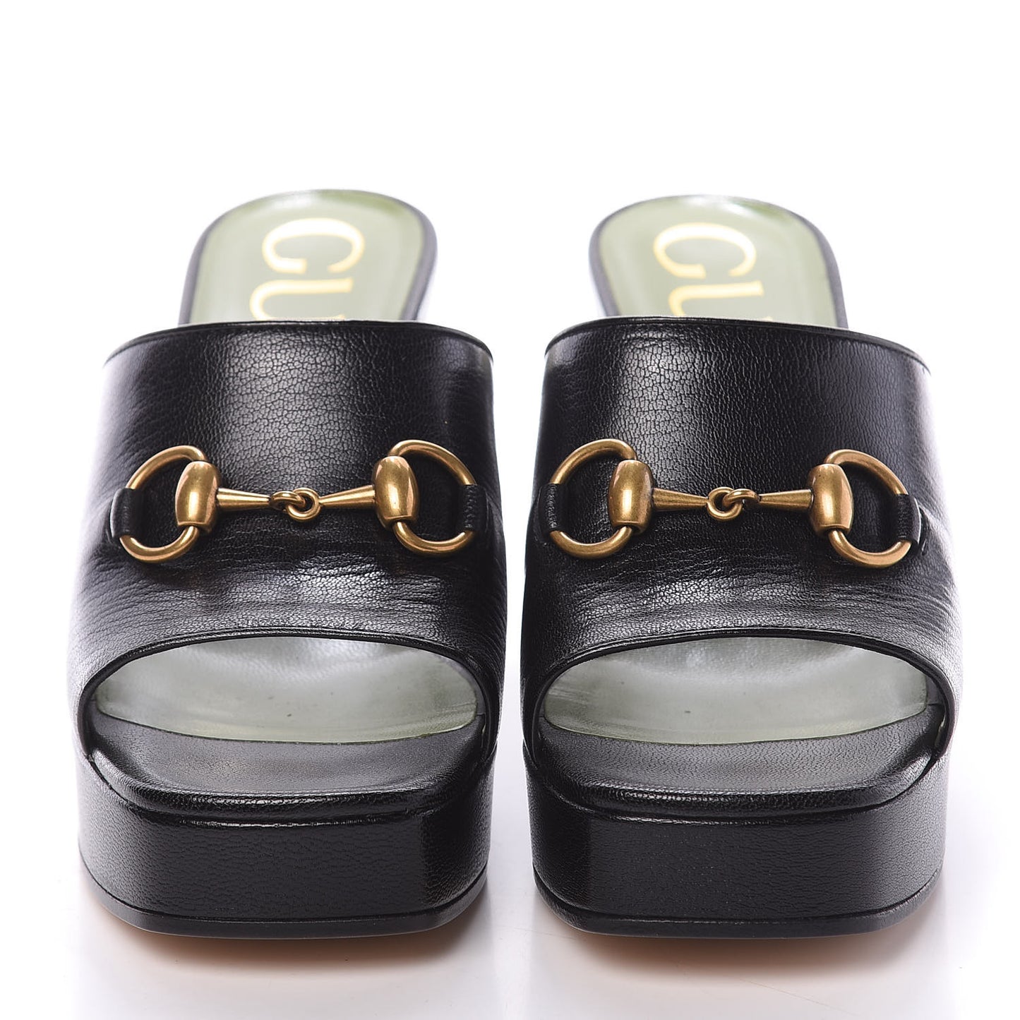 Granada Kid Houdan Platform Slide Sandals 36 Black