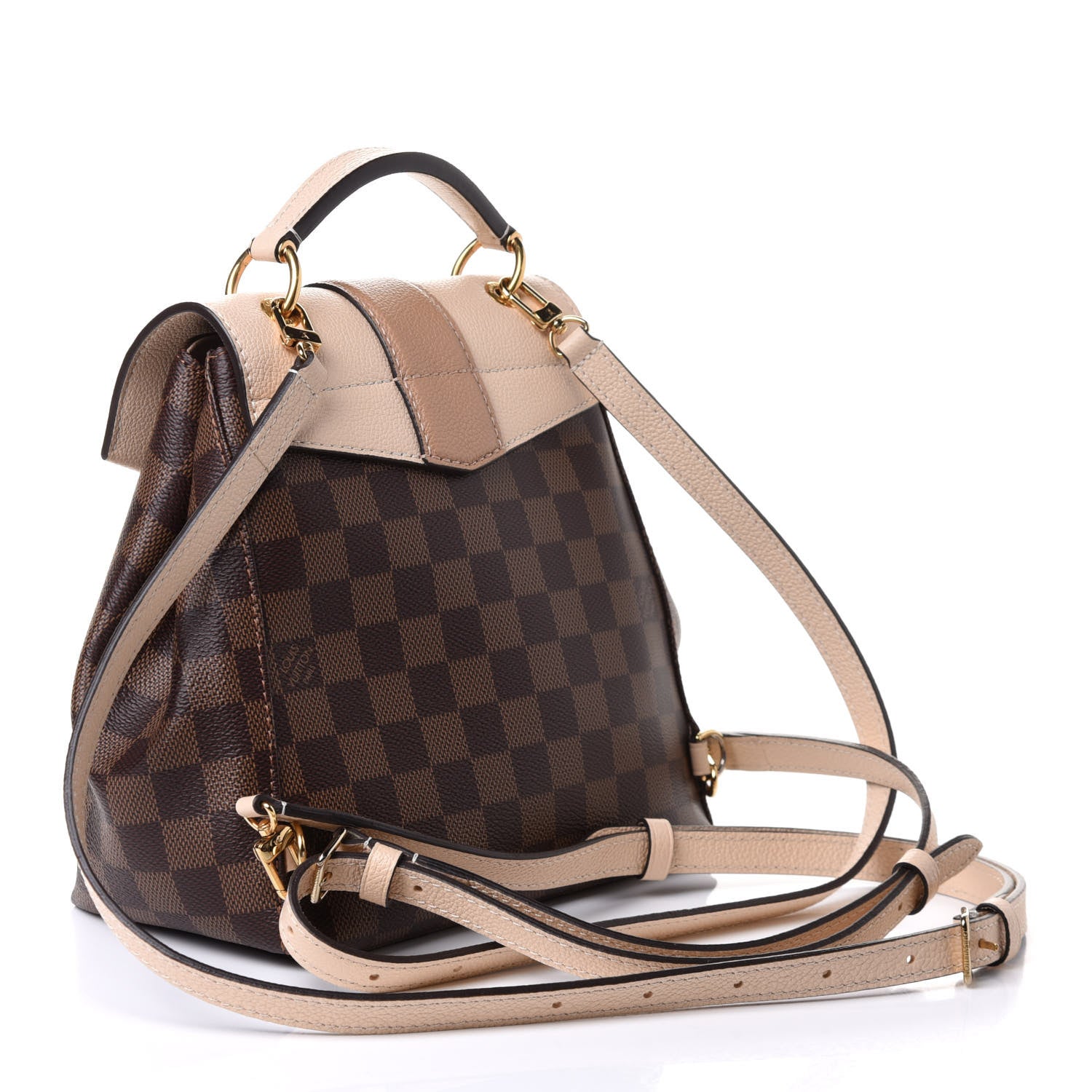 Louis Vuitton Damier Ebene Clapton Backpack Creme 3 of 10