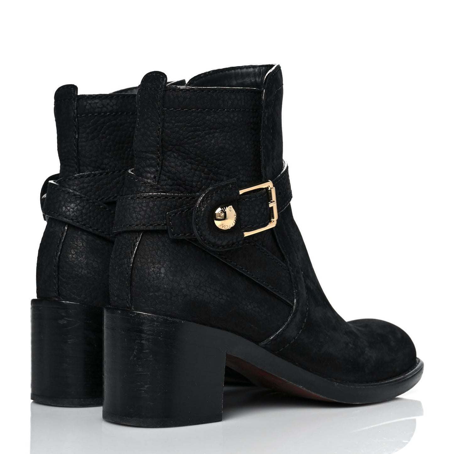Suede Calfskin Hunting Ankle Boots 38