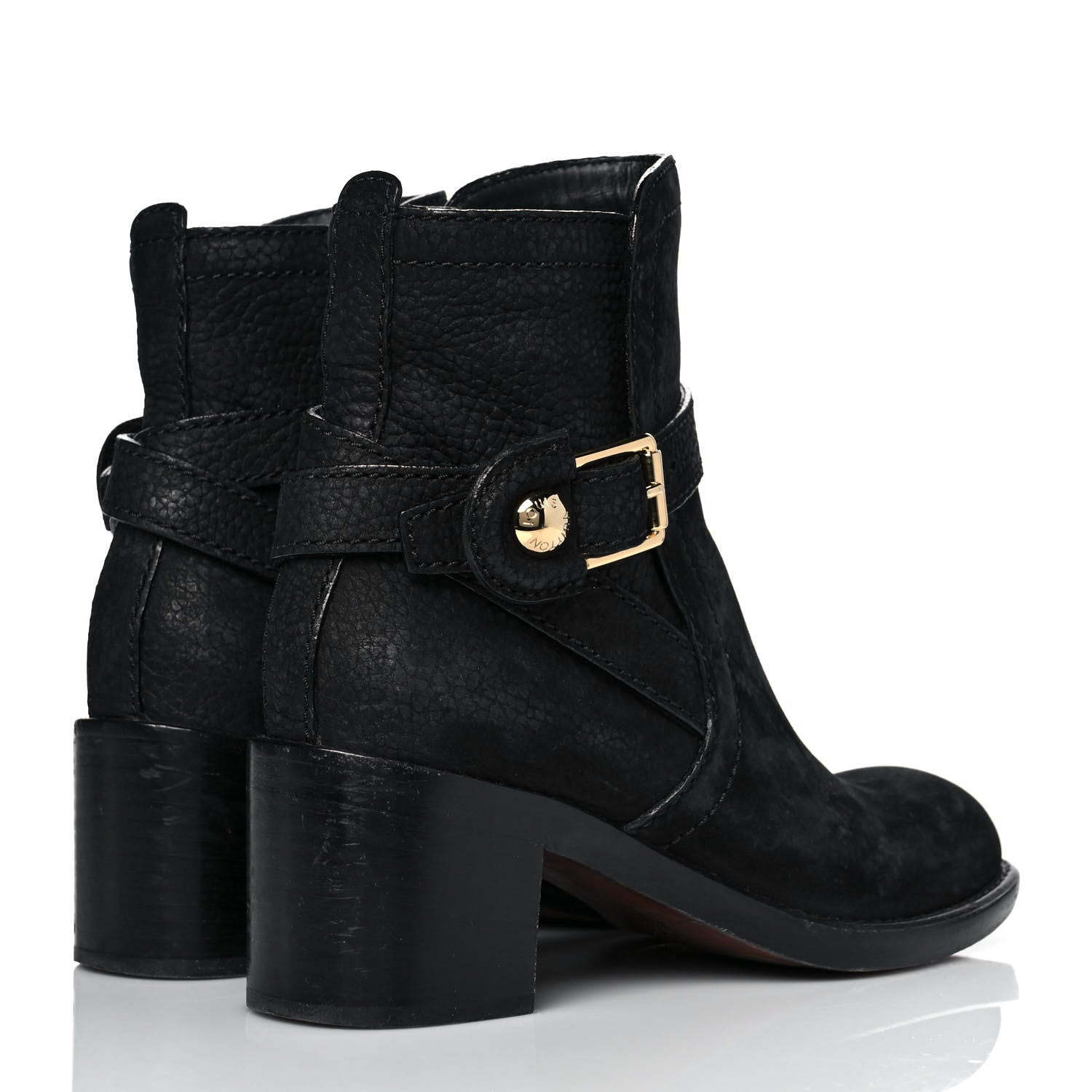 Louis Vuitton Suede Calfskin Hunting Ankle Boots 38 4 of 6