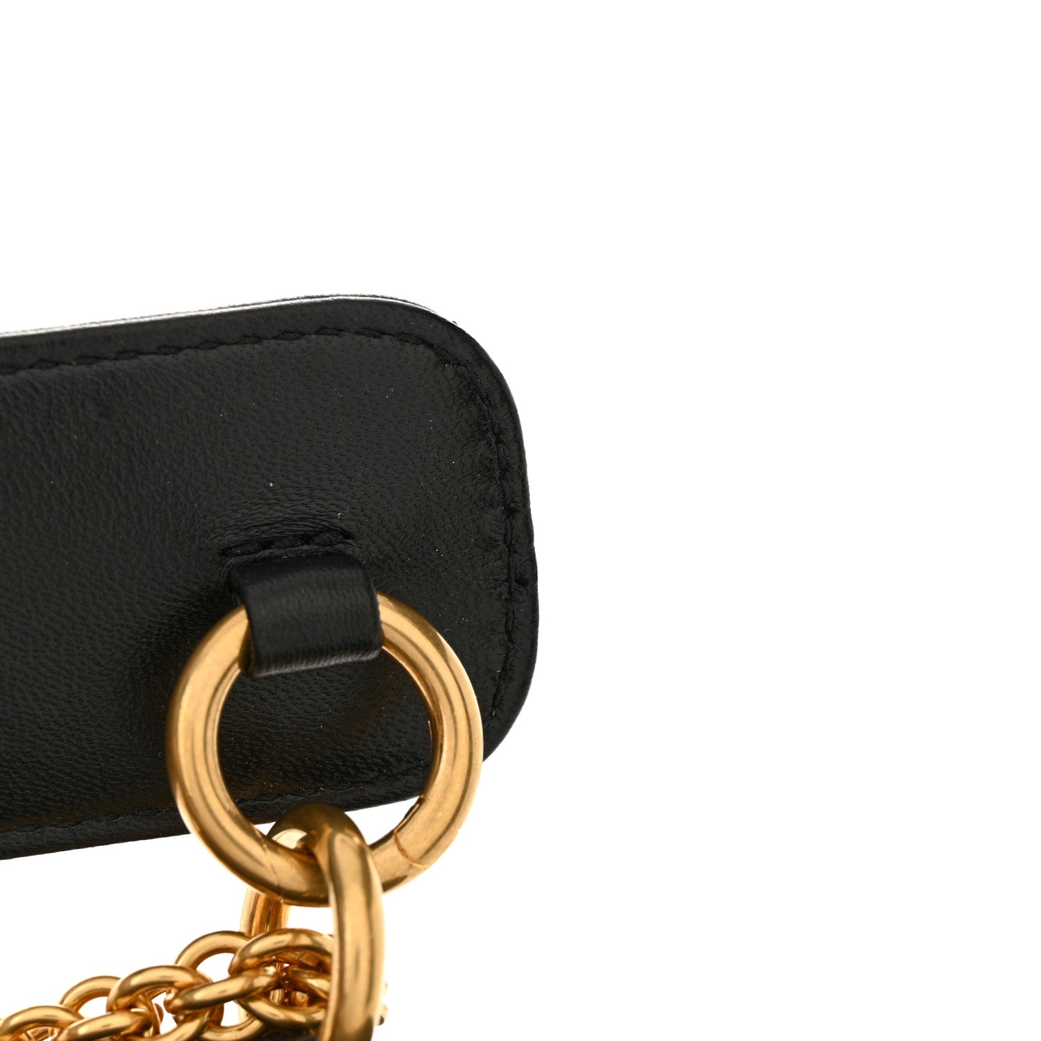 Valentino Garavani Nappa Large Roman Stud Shoulder Bag Black 10 of 10