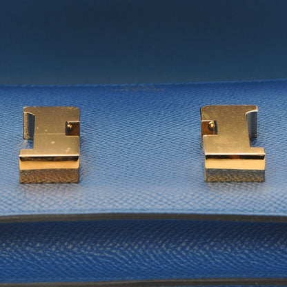 Hermes Epsom Constance 18 Bleu Zellige 13 of 19