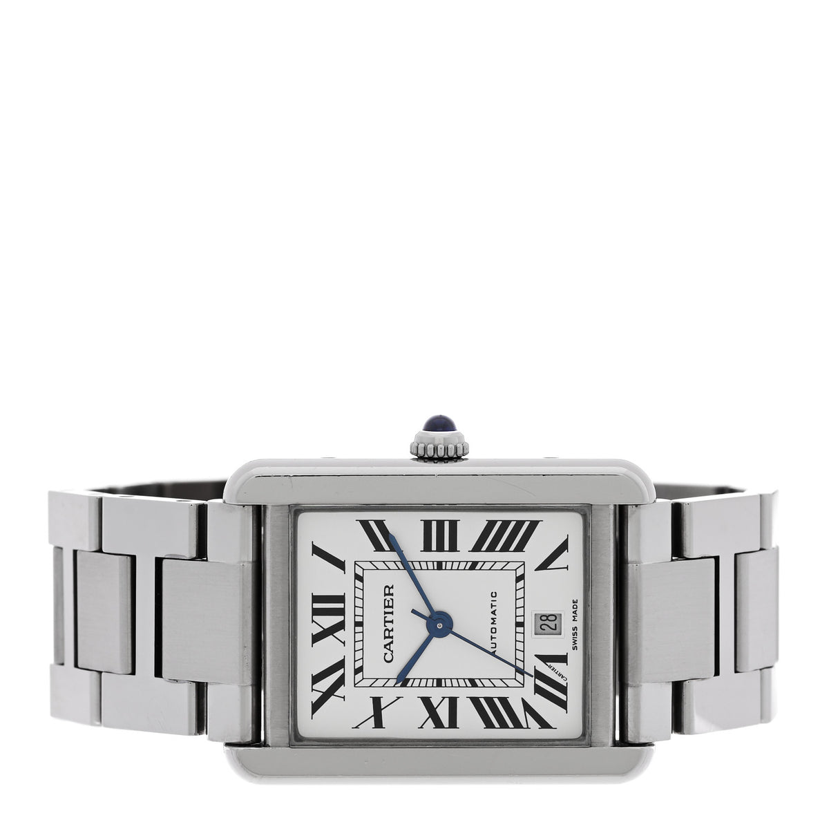 Stainless Steel 31mm Tank Solo Automatic Watch