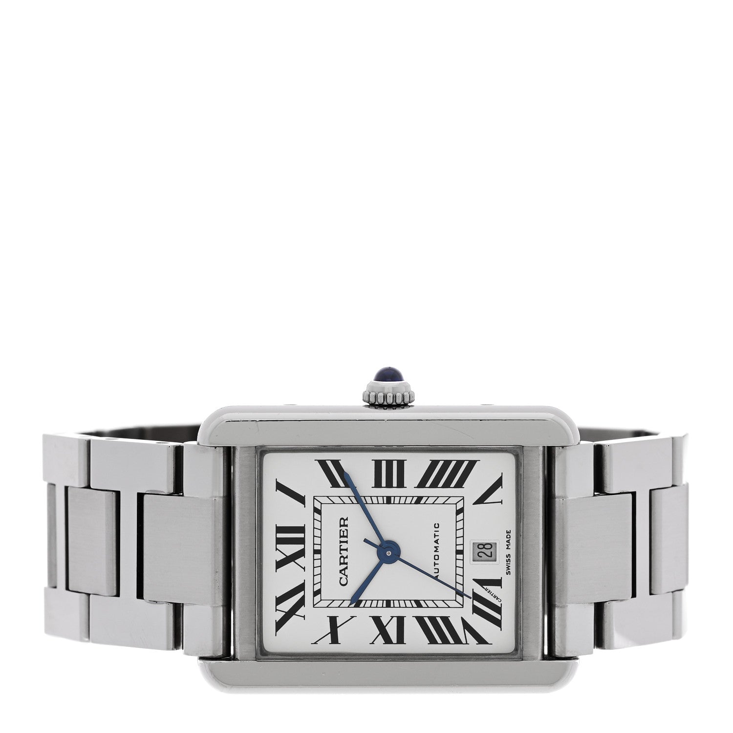 Cartier Stainless Steel 31mm Tank Solo Automatic Watch 2 of 5