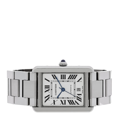 Cartier Stainless Steel 31mm Tank Solo Automatic Watch 2 of 5