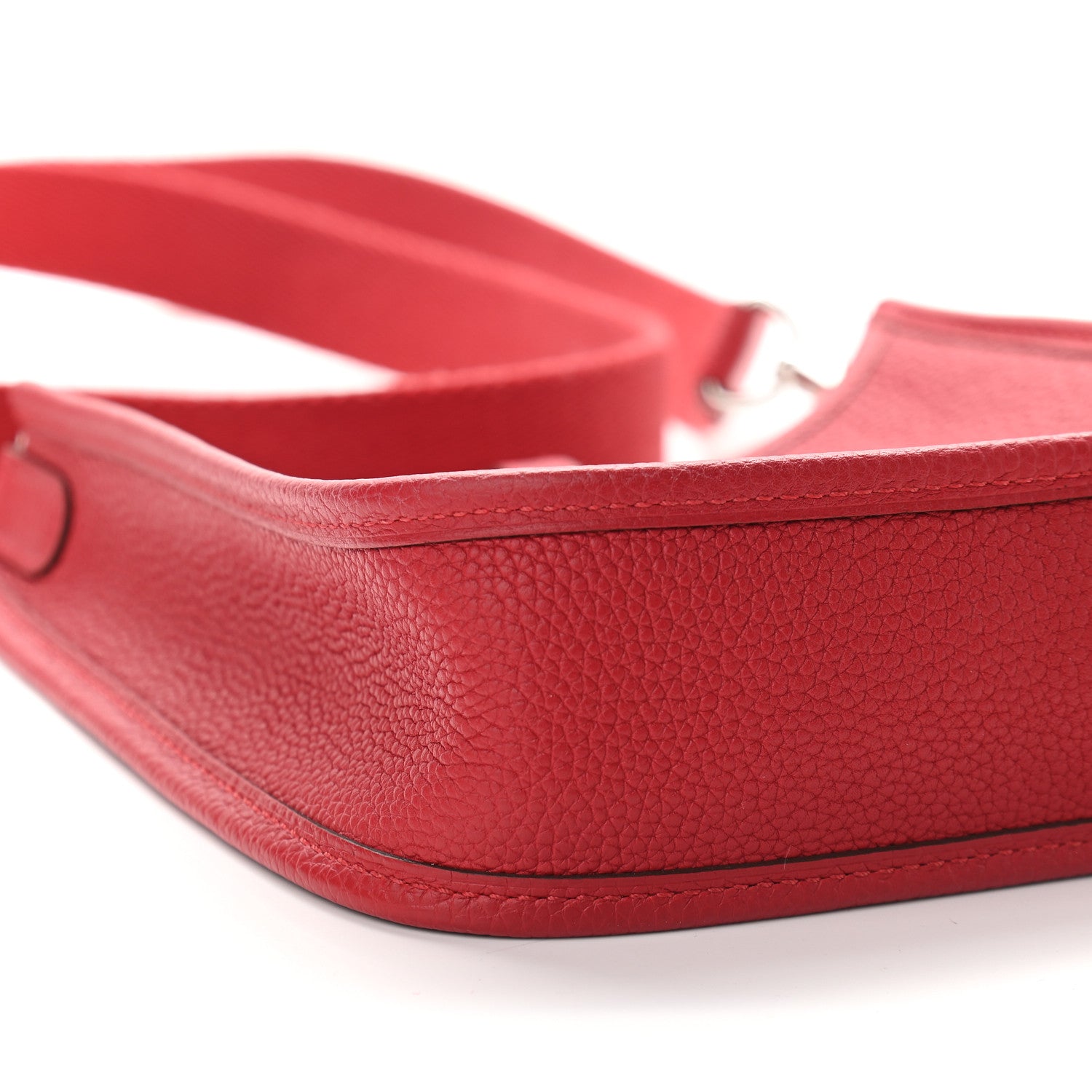 Hermes Taurillon Clemence Evelyne TPM Rouge Piment 8 of 9