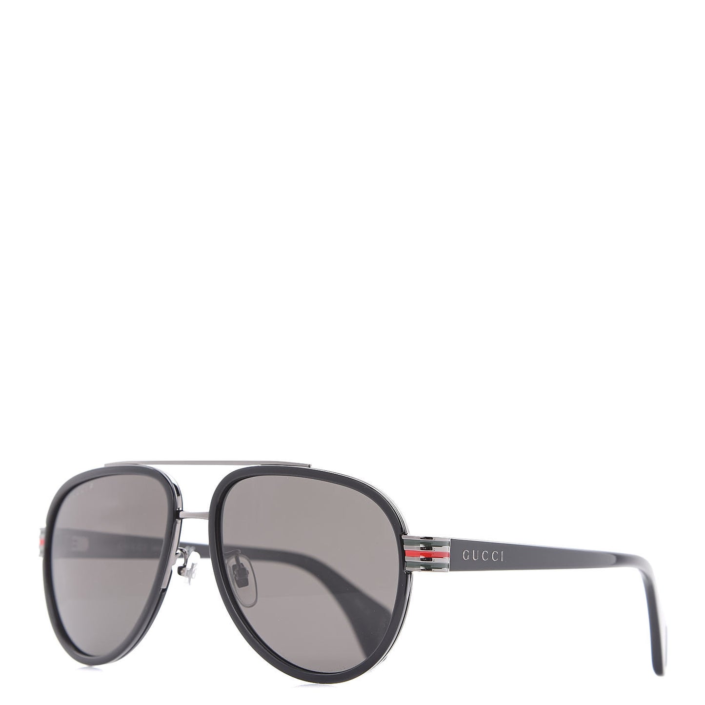 Acetate Aviator Sunglasses GG0447S Black
