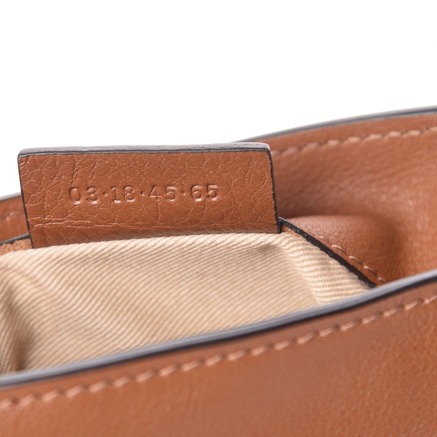 Suede Calfskin Mini Faye Backpack Tan