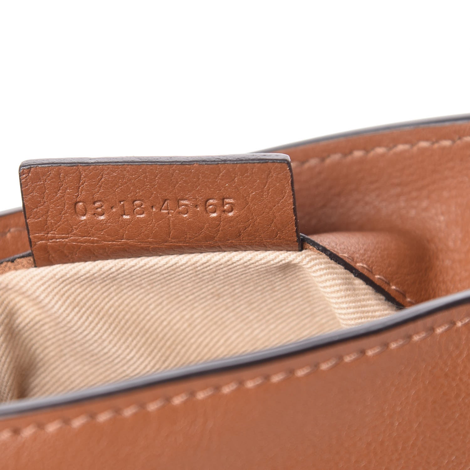 Chloe Suede Calfskin Mini Faye Backpack Tan 8 of 10