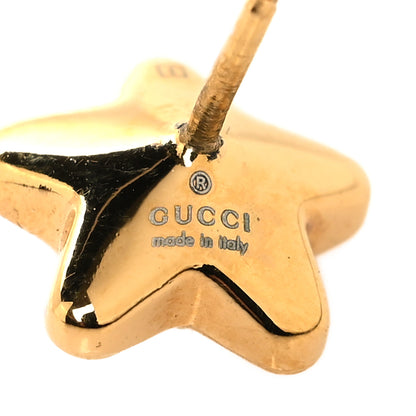 Gucci Crystal Star Logo Single Earring Gold 4 of 5
