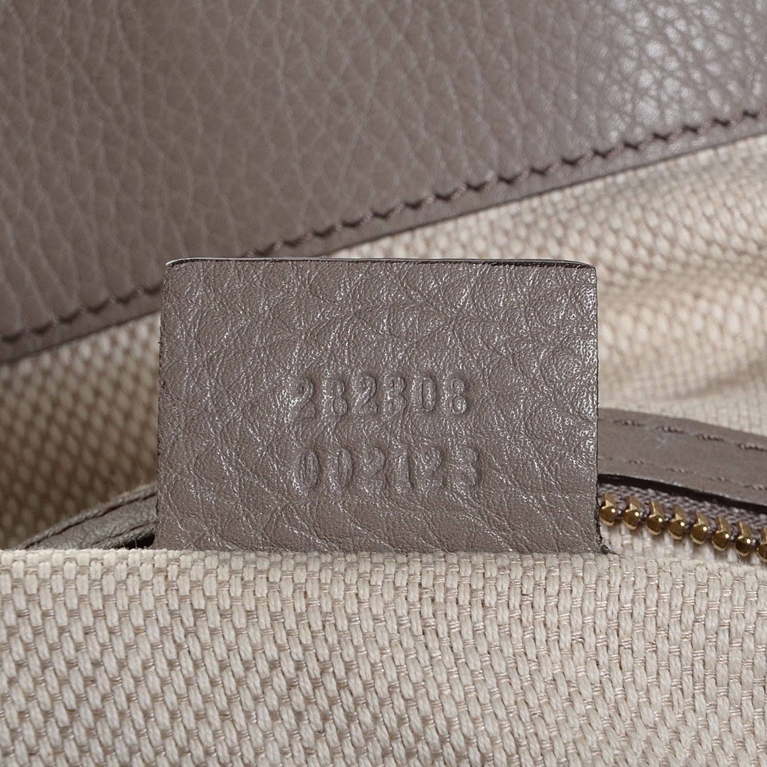 Gucci Cellarius Calfskin Large Soho Shoulder Bag New Fango 7 of 9