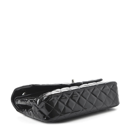 Chanel Patent Quilted Medium Double Flap Black 4 of 11