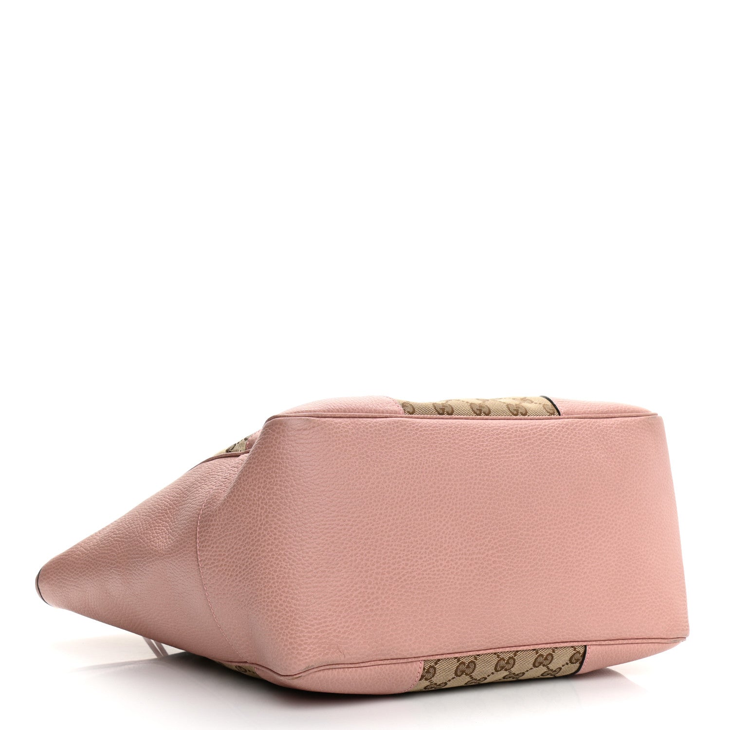 Gucci Monogram Bree Zippered Tote Beige Soft Pink 4 of 10