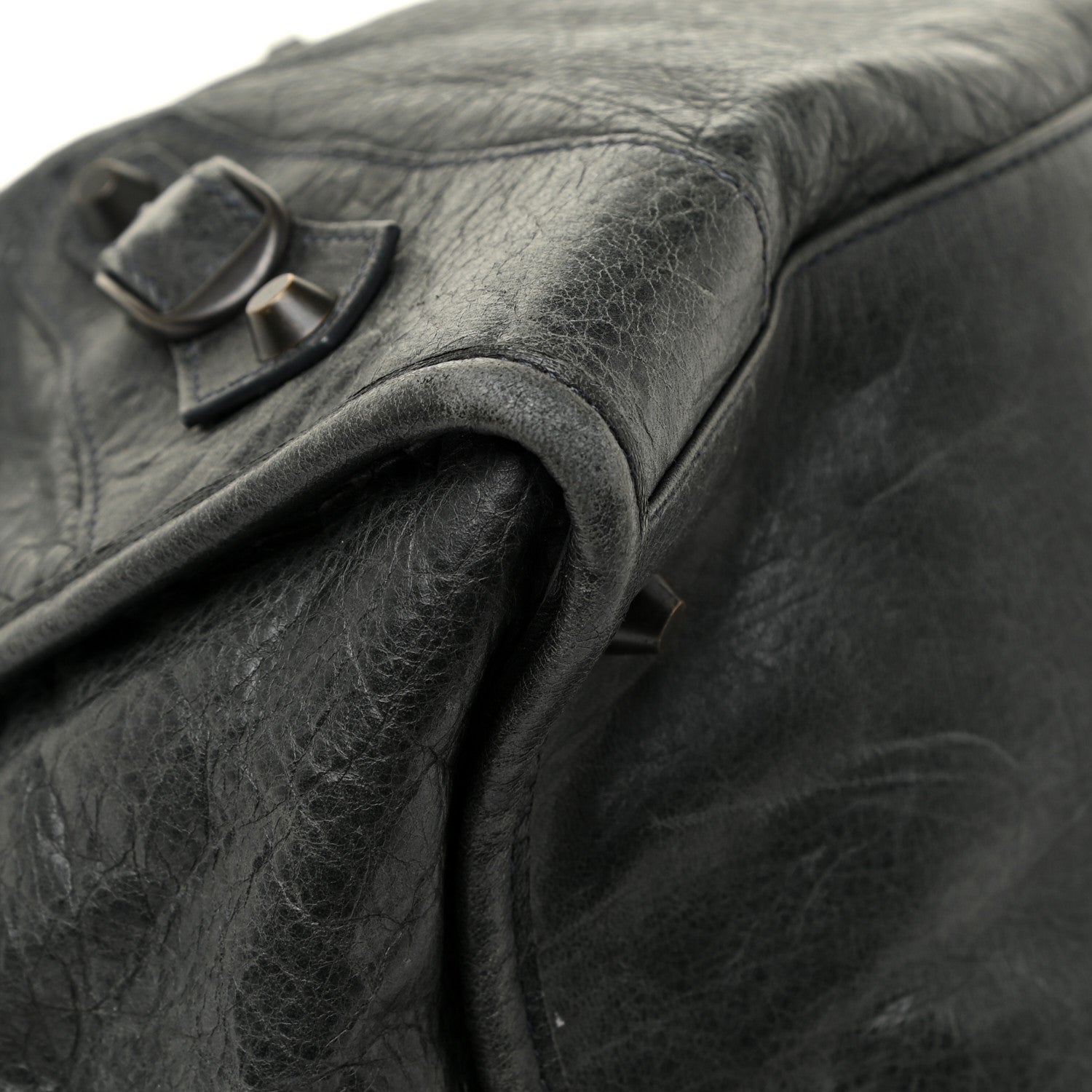 Balenciaga Agneau Classic Hardware Work Anthracite 20 of 25