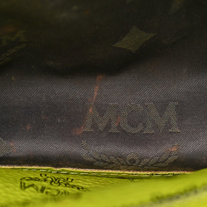 MCM Visetos Crown Stud Large Stark Backpack Green 10 of 23