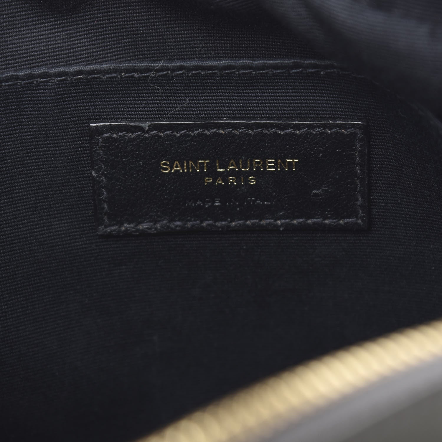 Saint Laurent Calfskin Matelasse Monogram Lou Camera Bag Military Olive 6 of 10