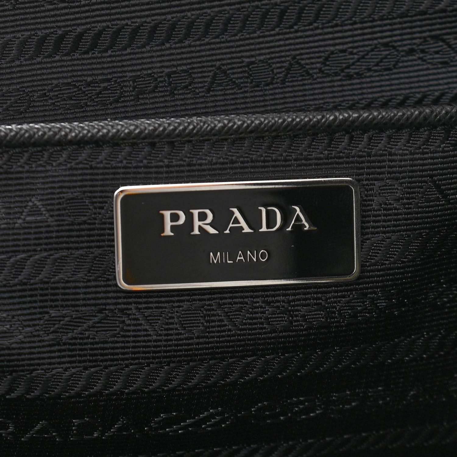 Prada Nylon Vela Large Backpack Black 6 of 10