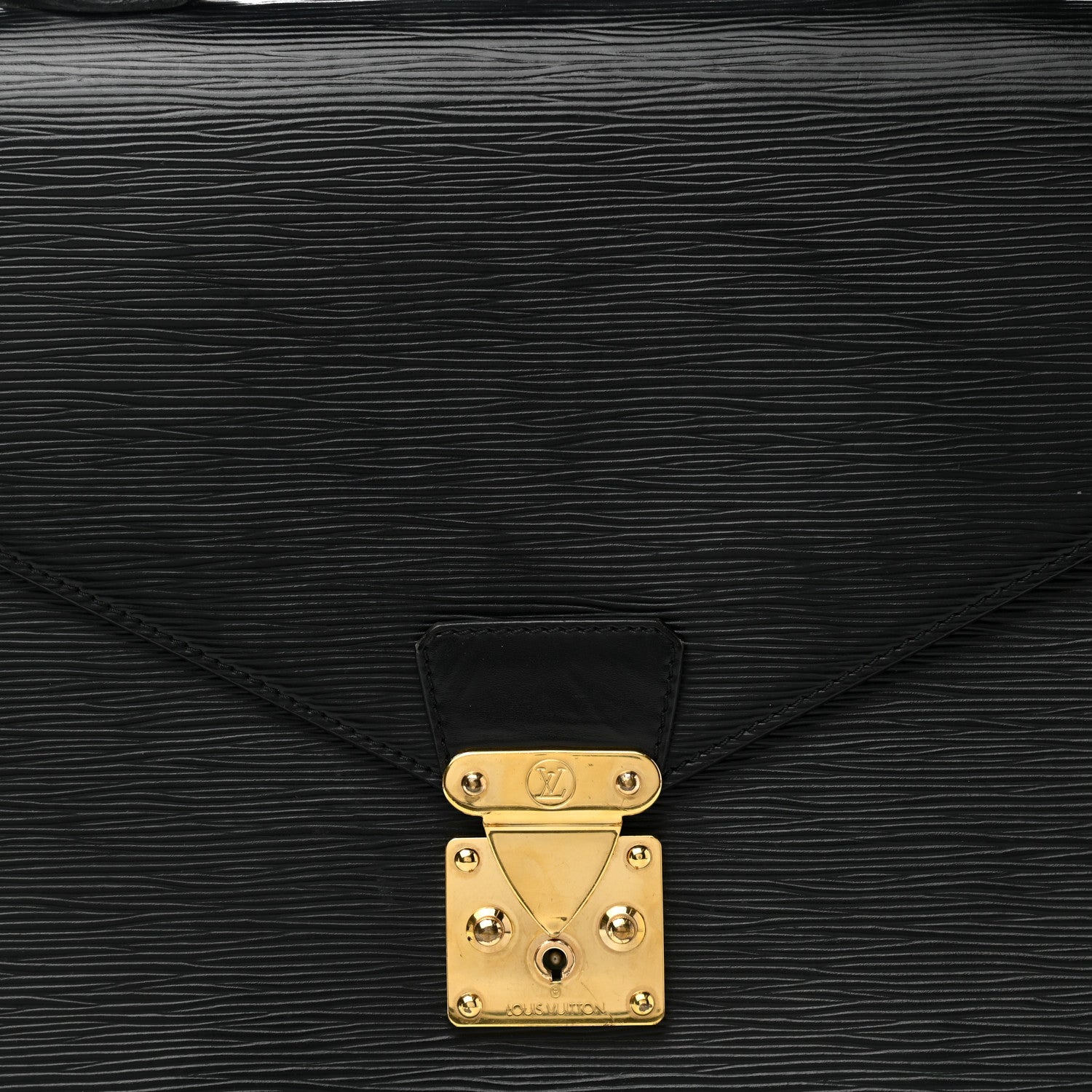 Louis Vuitton Epi Serviette Conseiller Briefcase Black 7 of 17
