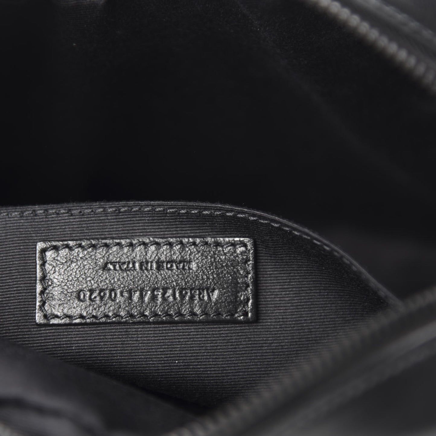 Calfskin Matelasse Monogram Lou Camera Bag Black