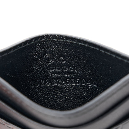 Gucci Microguccissima Card Holder Black 6 of 9