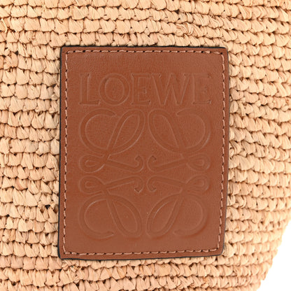 Loewe Raffia Mini Slit Tote Bag Natural Tan 7 of 11
