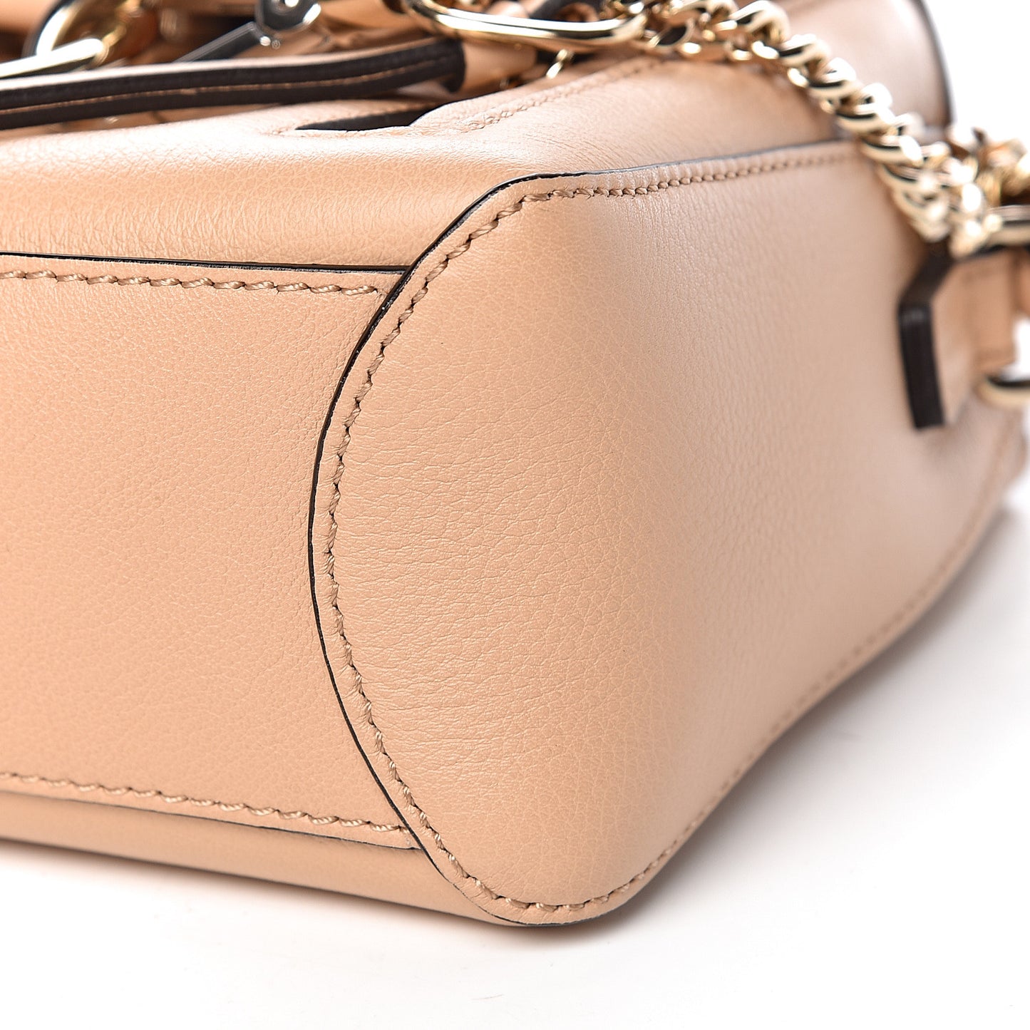 Calfskin Mini Faye Day Shoulder Bag Blush Nude