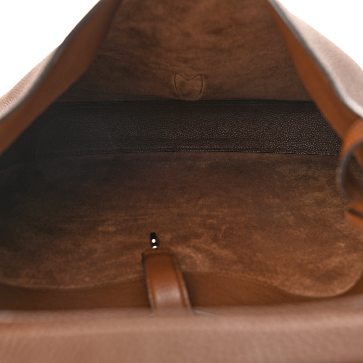 Soft Grained Calfskin Large Jackie Hobo Nut Brown