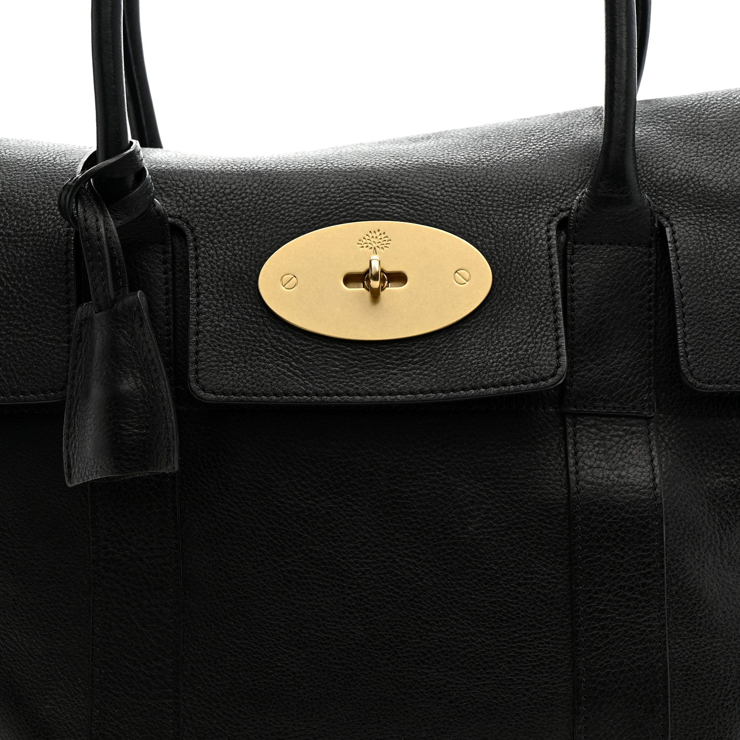 Mulberry Natural Leather Bayswater Black 15 of 25