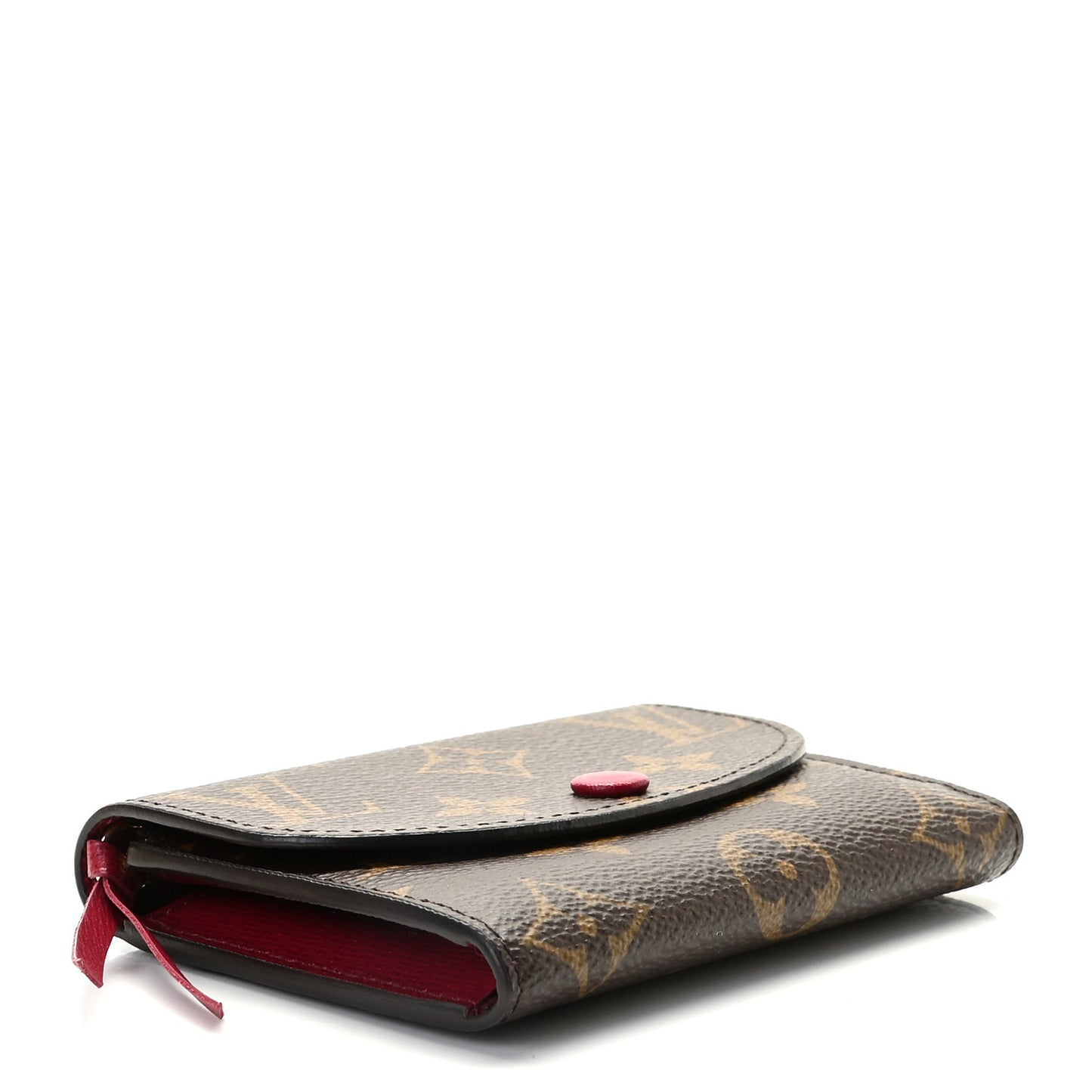 Monogram Rosalie Coin Purse Fuchsia