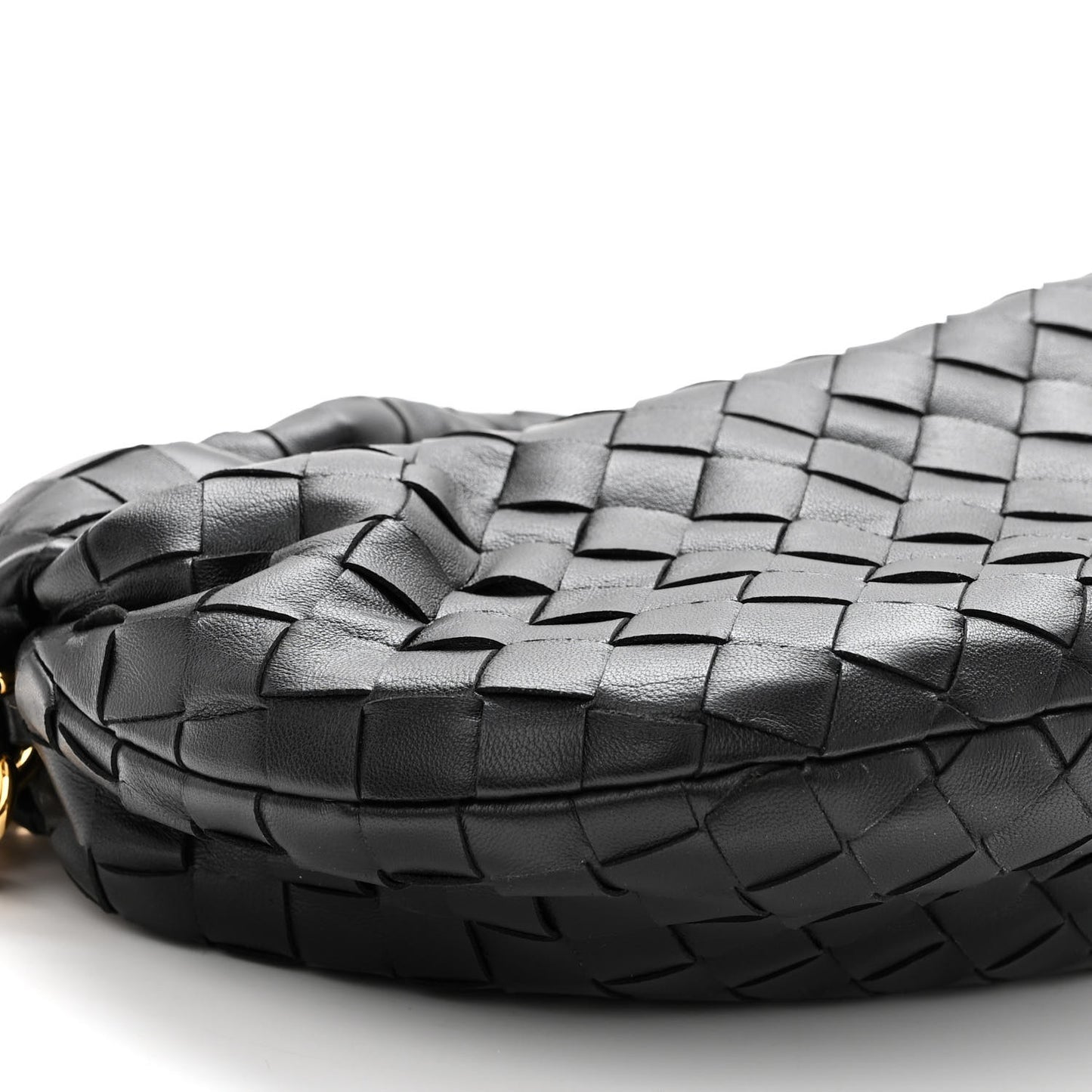 Nappa Intrecciato Mini Chain Jodie Black