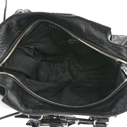Balenciaga Agneau Arena Neo Cagole City Handbag Black 5 of 10