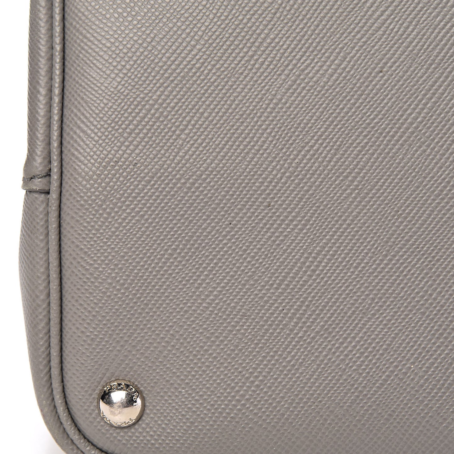 Saffiano Cuir Medium Double Handle Tote Marmo Salvia