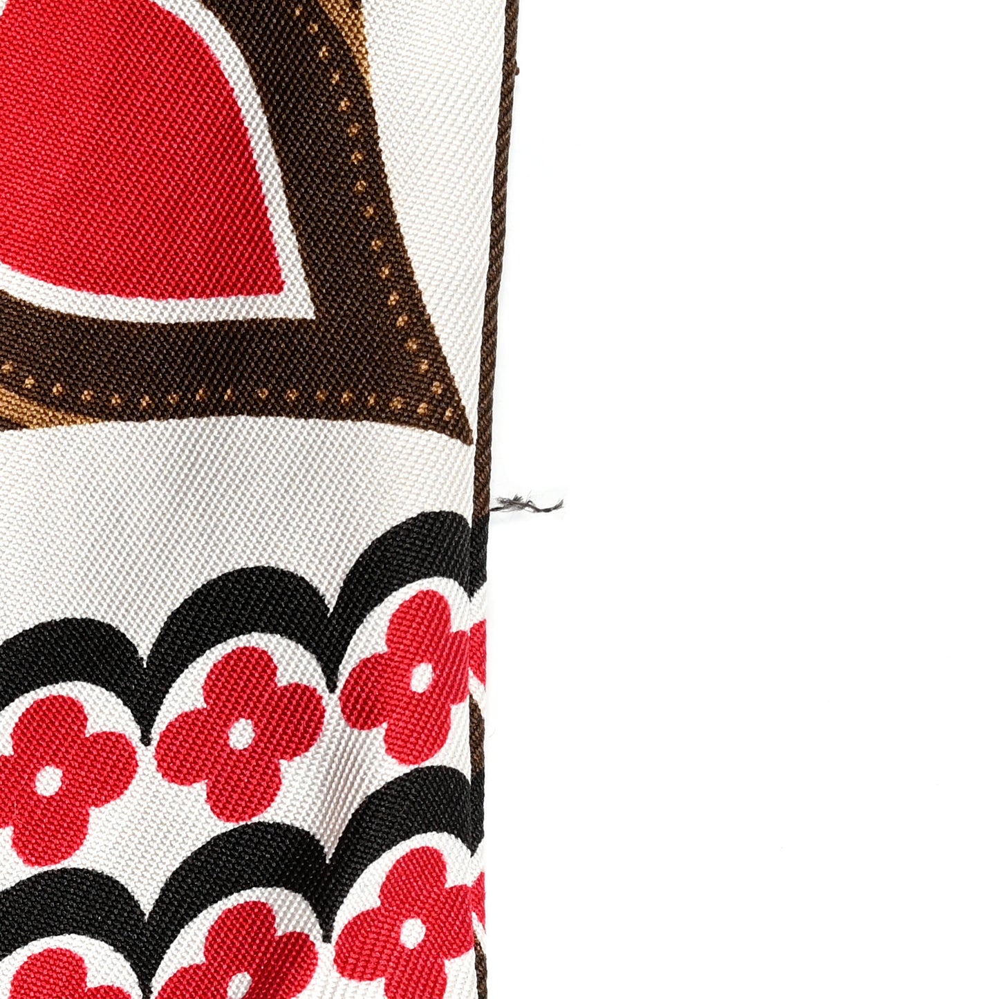 Silk Monogram Precious Rabbit Bandeau