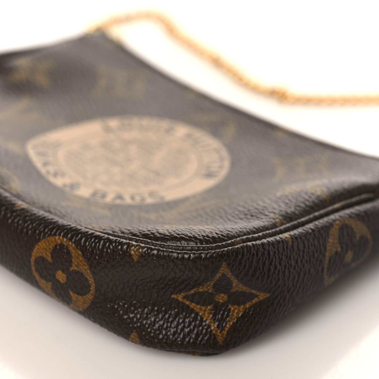 Monogram Complice Trunks and Bags Mini Pochette Accessories Beige