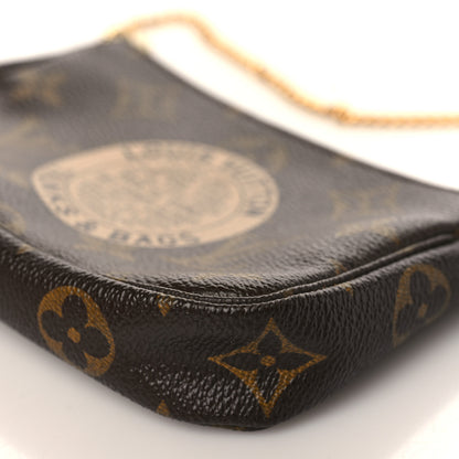 Louis Vuitton Monogram Complice Trunks and Bags Mini Pochette Accessories Beige 8 of 9