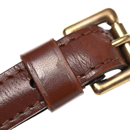 Louis Vuitton Calfskin Adjustable Shoulder Strap Brown 6 of 7