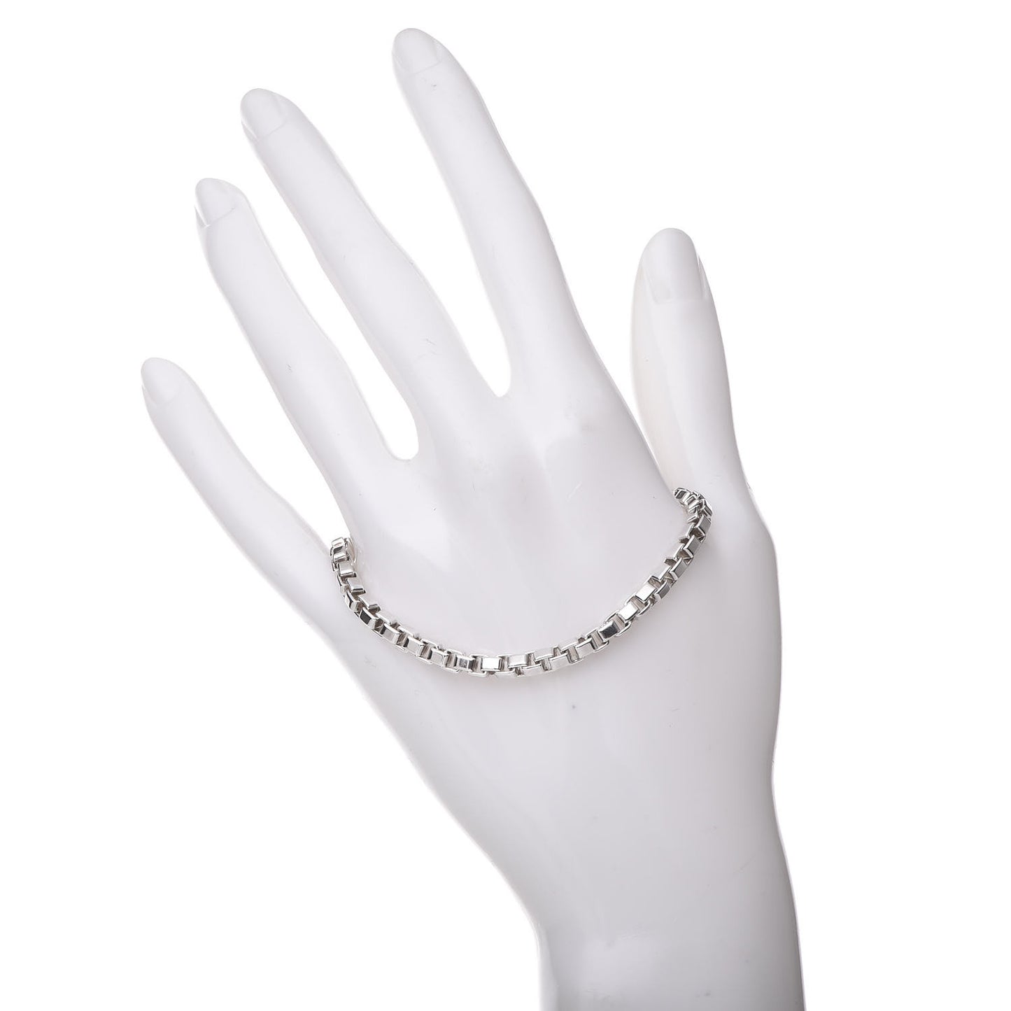 Sterling Silver 4mm Venetian Link Bracelet