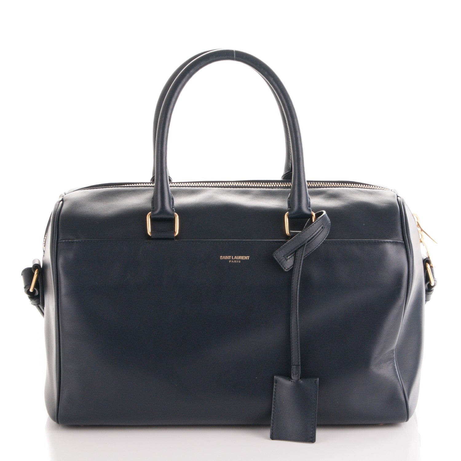 Saint Laurent Calfskin Classic Duffle 6 Marine 1 of 18