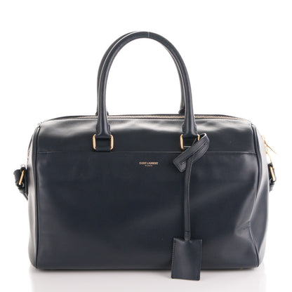 Saint Laurent Calfskin Classic Duffle 6 Marine 1 of 18