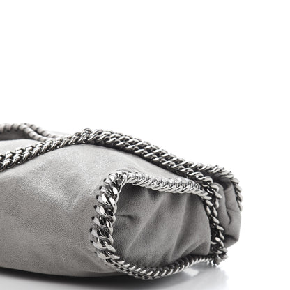 Stella McCartney Shaggy Deer Falabella Fold Over Tote Grey 8 of 11