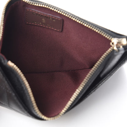 Chanel Caviar Quilted Classic Zip Pouch Black 5 of 8
