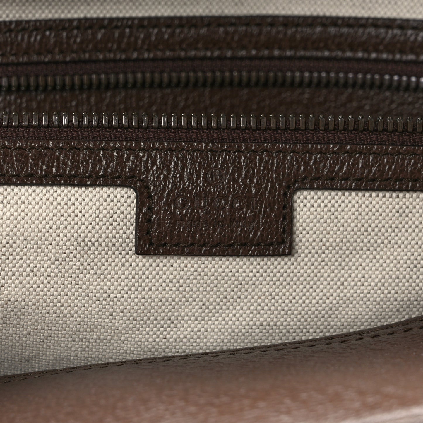 GG Supreme Monogram Textured Dollar Calfskin Web Large Savoy Bowling Bag Beige Ebony New Acero