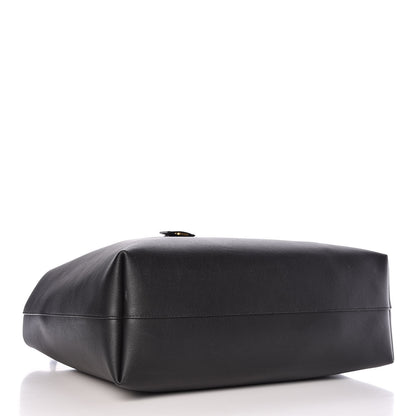 Saint Laurent Calfskin Large Shopping Tote Black 5 of 17