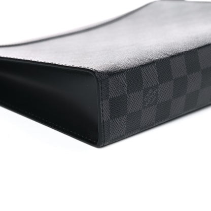 Louis Vuitton Damier Graphite Pochette Voyage MM 8 of 9