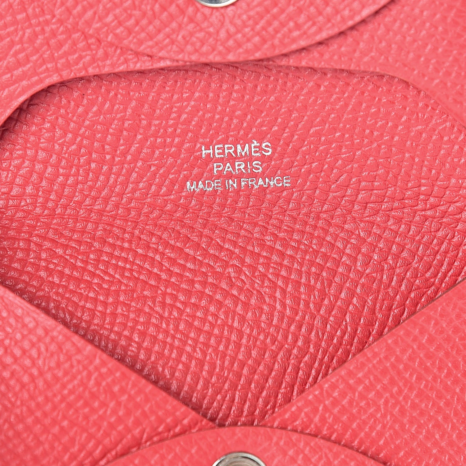 Hermes Epsom Bastia Coin Purse Rose Azalee 6 of 8