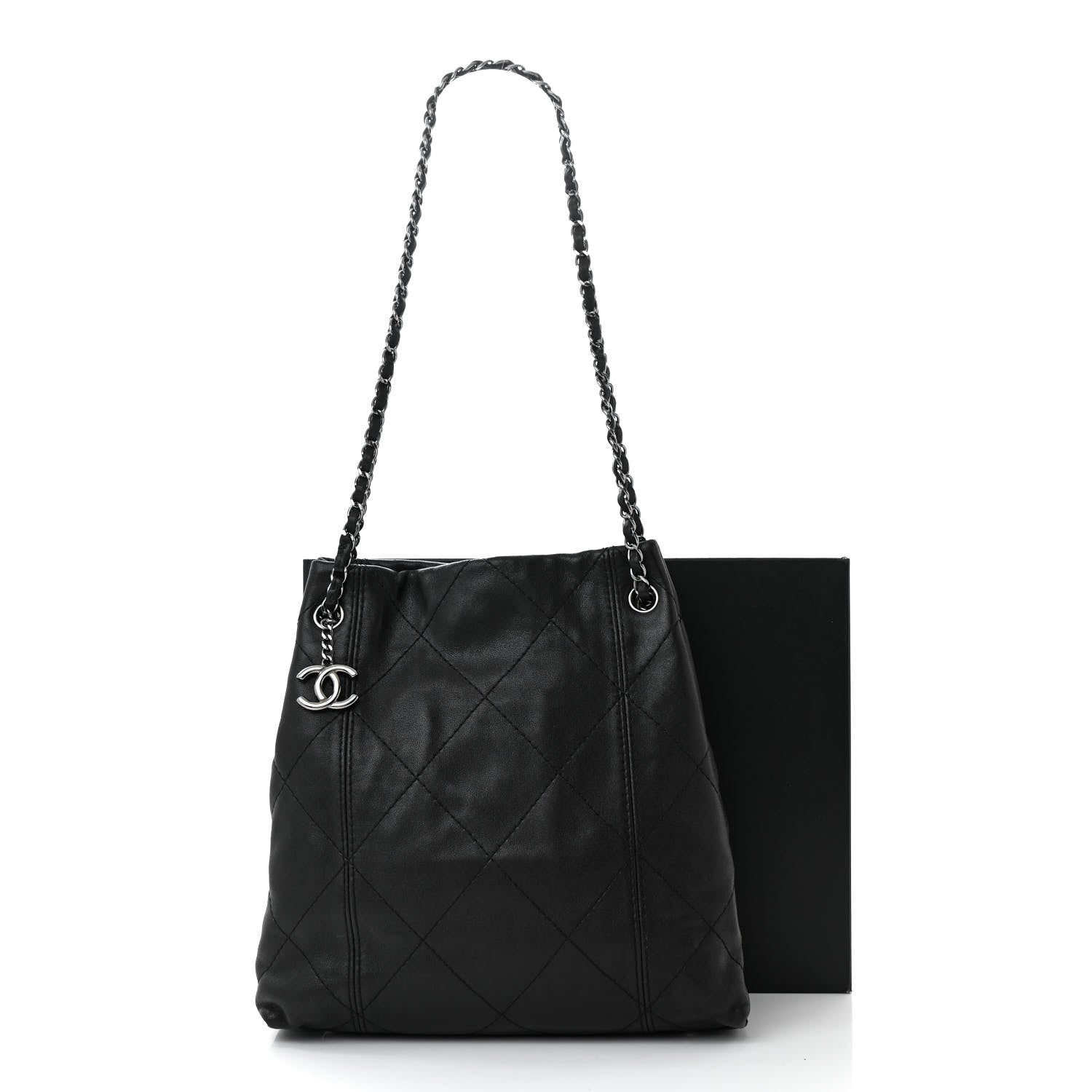 Chanel Lambskin Quilted Small Soft Touch Shoulder Bag Black 13 of 13