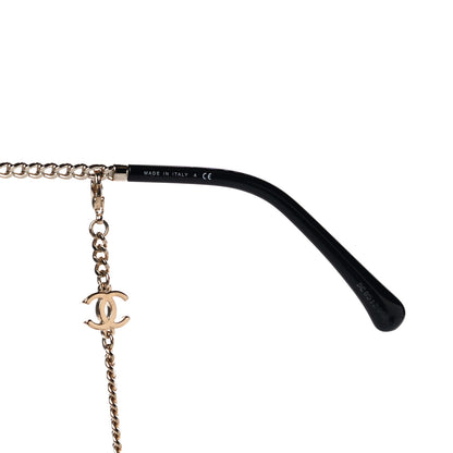 Chanel Chain Pantos Sunglasses 4242 Gold Brown 7 of 9