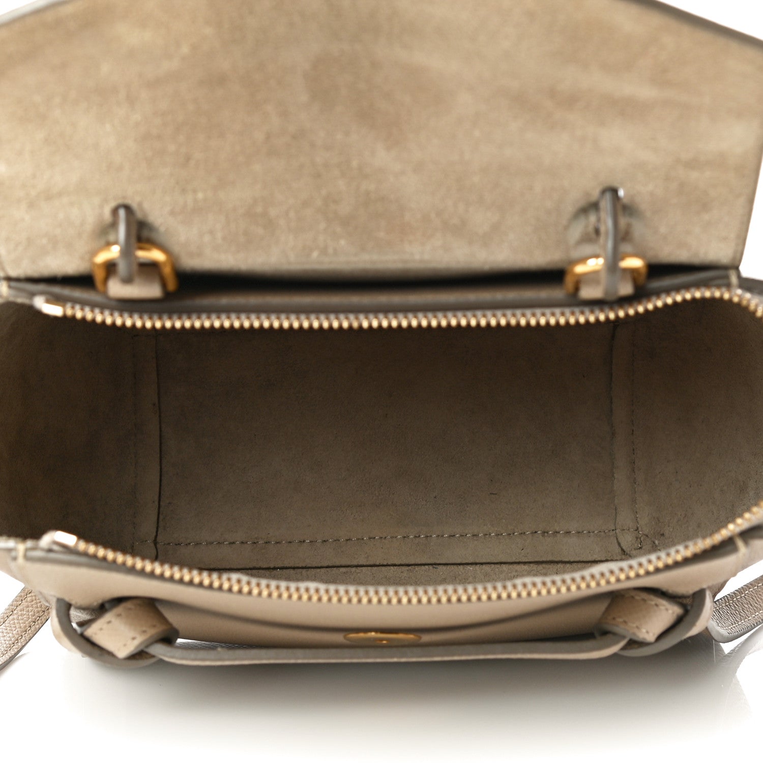 Celine Grained Calfskin Nano Belt Bag Light Taupe 5 of 17
